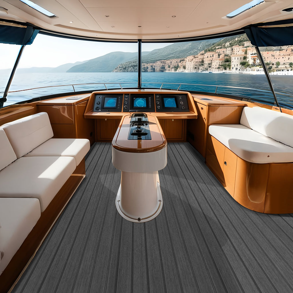 Boat Flooring, EVA Foam Boat Decking 94.5in x 23.6in, Non-Slip
