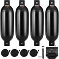 Boat Fenders Inflatable Ribbed Boat Bumpers for Docking 16.5 cm x 58.4