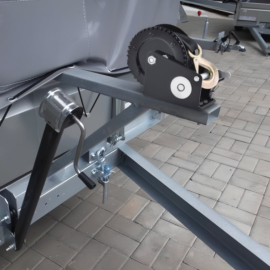Hand Winch, 2000 lbs Pulling Capacity, Boat Trailer Winch Heavy Duty
